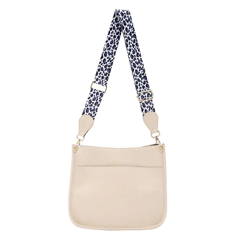 Wholesale Square Crossbody Bag Leopard Guitar Strap Phone Pocket Shoulder Bag Luxury Vegan Leather Purse Women Leather Tote Bag