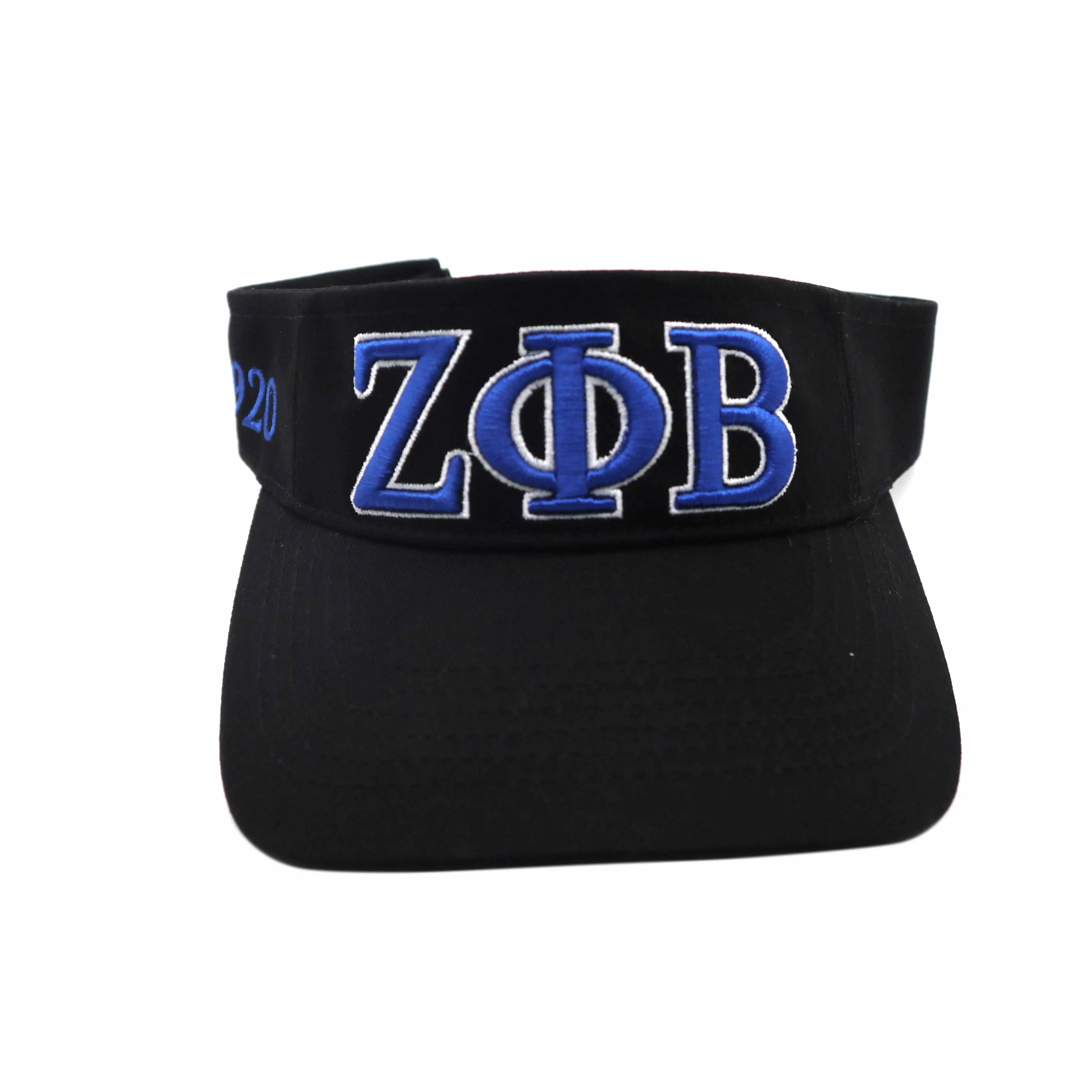 Fast Shipping Black Zeta Phi Beta Sorority Hat Greek Camo Fraternity Vintage Hat Personalized Logo Snapback Hat