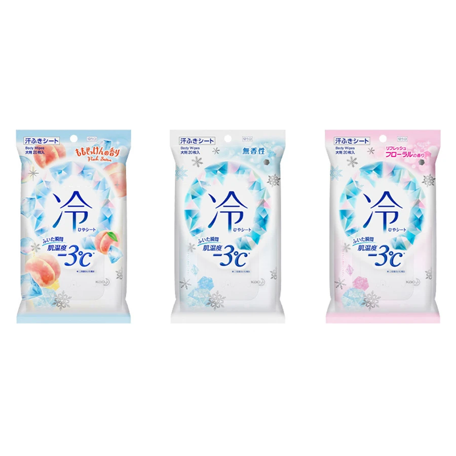 ODM OEM Factory Direct Selling Summer Refreshing Cooling Wet Wipes Disposable Cotton Mint Wet Wipes