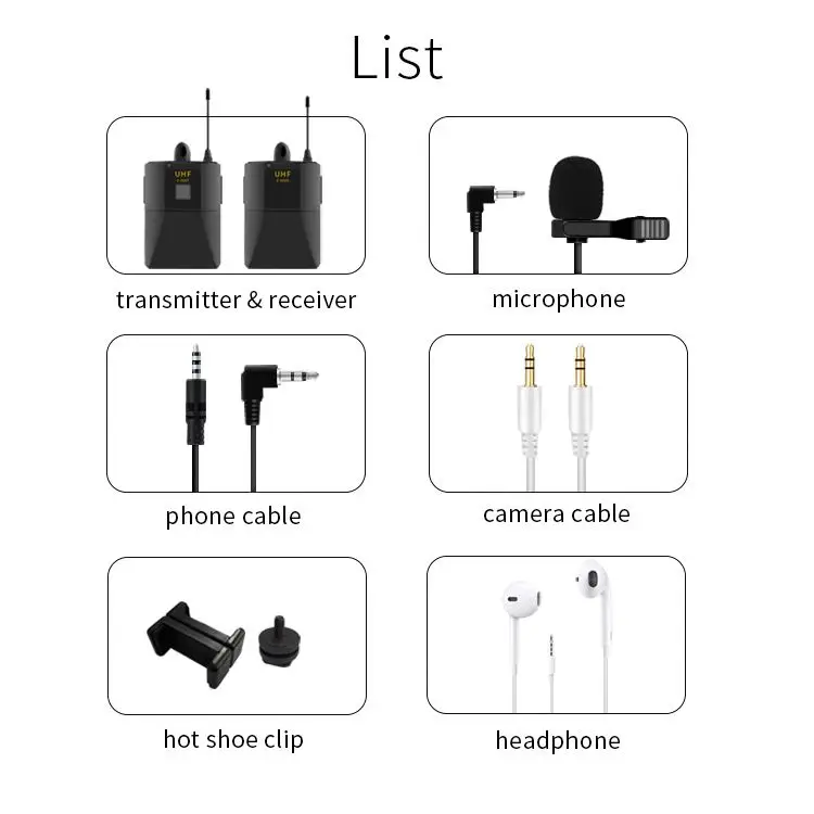 
Good Selling Conference Wireless Karioke Microphone Only One 