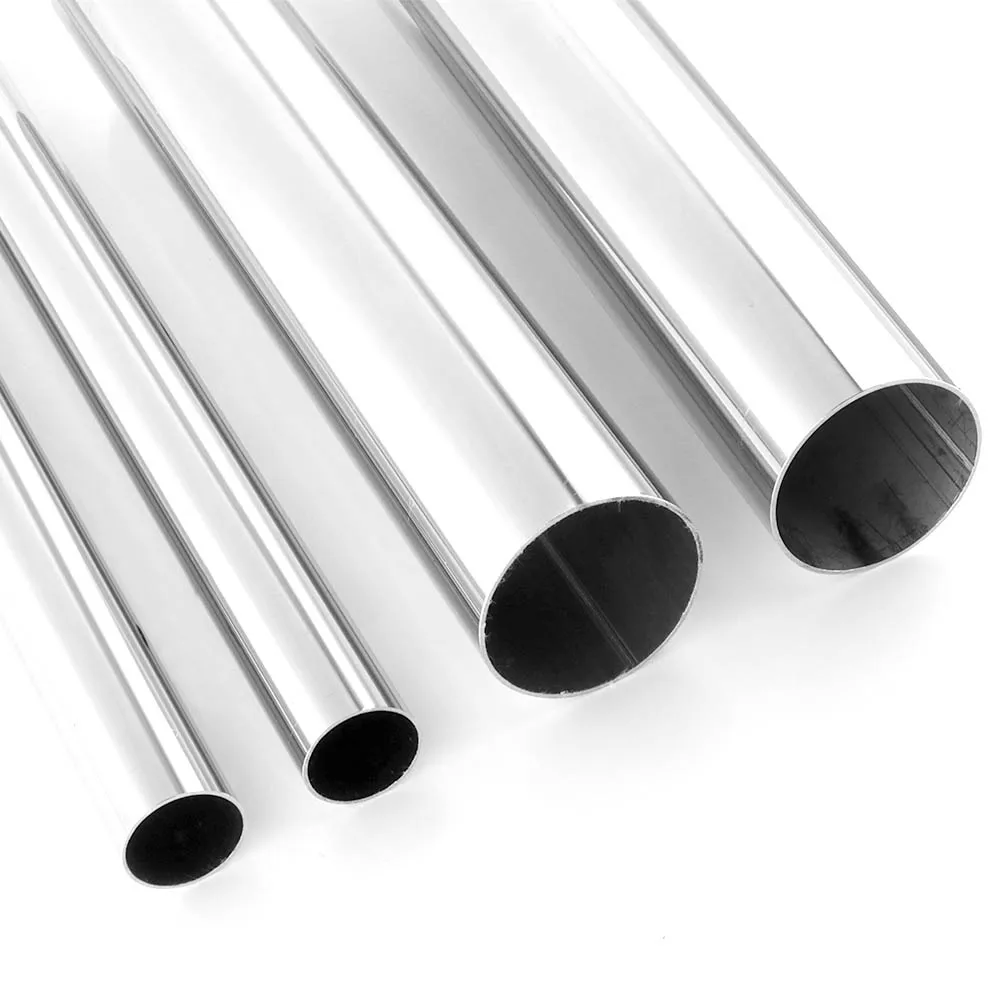 Wide Application SUS ASTM CE Standard Stainless Steel 316L Grade Mirror Finish Round Tube for Mall Apartment Hotel