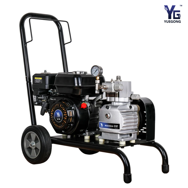 Gasoline Power Diaphragm Emulsion Paint Spray Machine Tooling Ultra-thin Fireproof Coating Sprayer