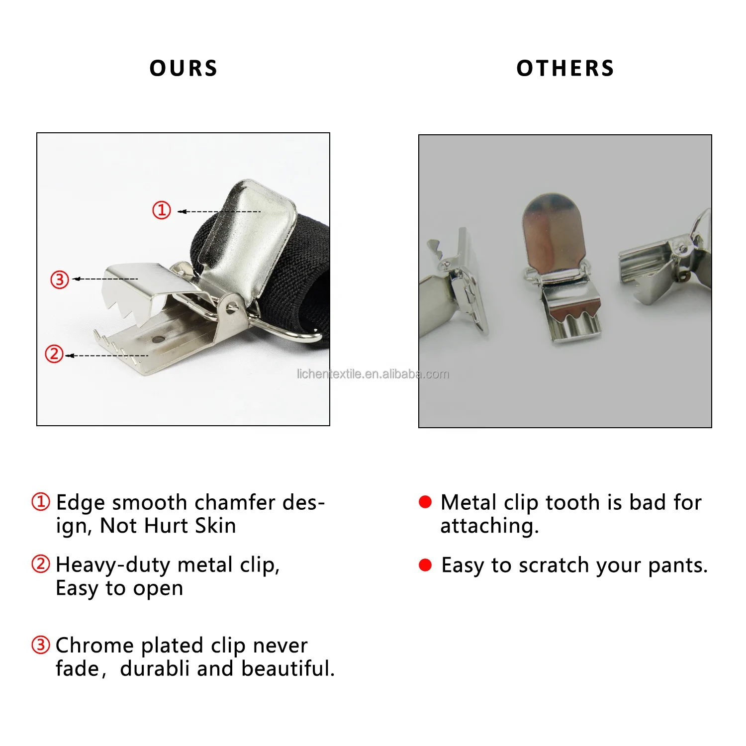 China Manufacture Multi Function Wholesale Elastic New Pattern Leather Suspenders for Men 5cm Width Y Suspedner