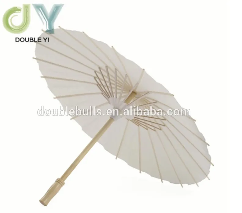 Wholesale DIY blank  paper umbrella