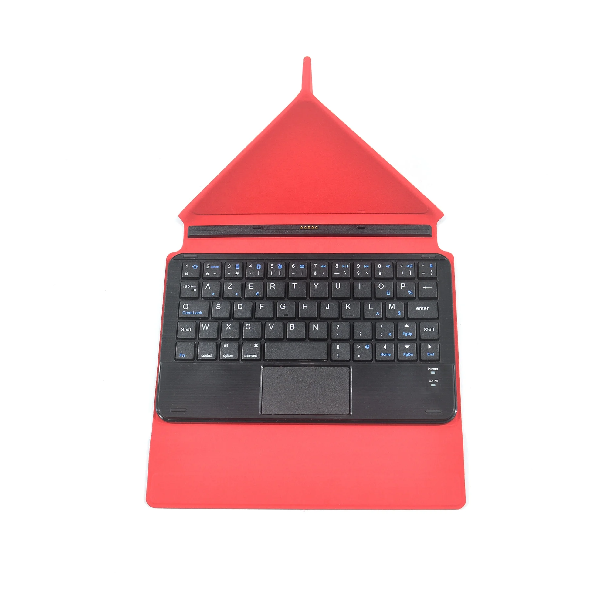 custom 7 inch 10inch tablet pc magnetic docking touchpad keyboard azerty design pogo pin keyboard