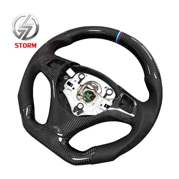 Рулевое колесо из углеродного волокна для Bmw f10 f30 e90 e46 e60 e92 e91 e34 g90 x3 x6