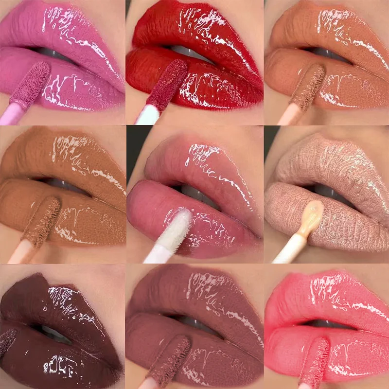 Cruelty Free High Quality Pigment Lip Cherry Shimmer Vegan Makeup Plumping Lip Gloss Private Label