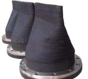 DN1000 Flange Belled Flexible Rubber Check Valve XF-T clamp Flexible Rubber Check Valve