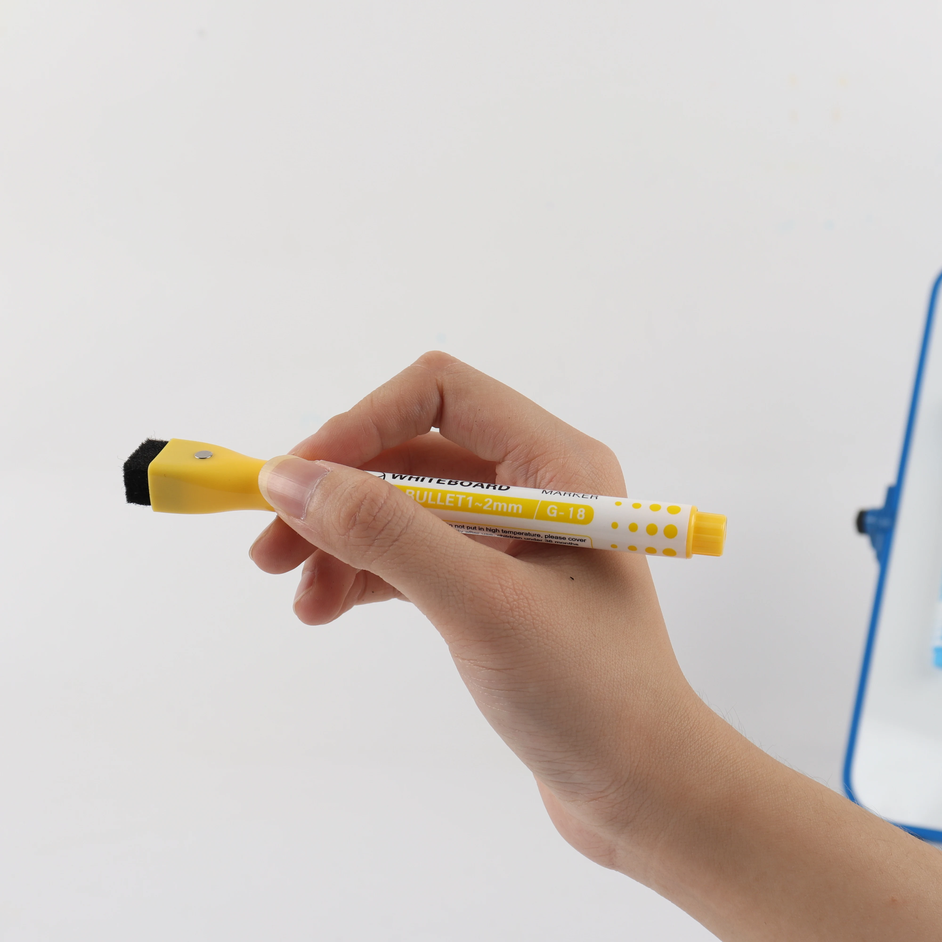 Wholesale Dual Heads Dry Erase Refillable White Board Whiteboard Marker Pen Set With Eraser Children