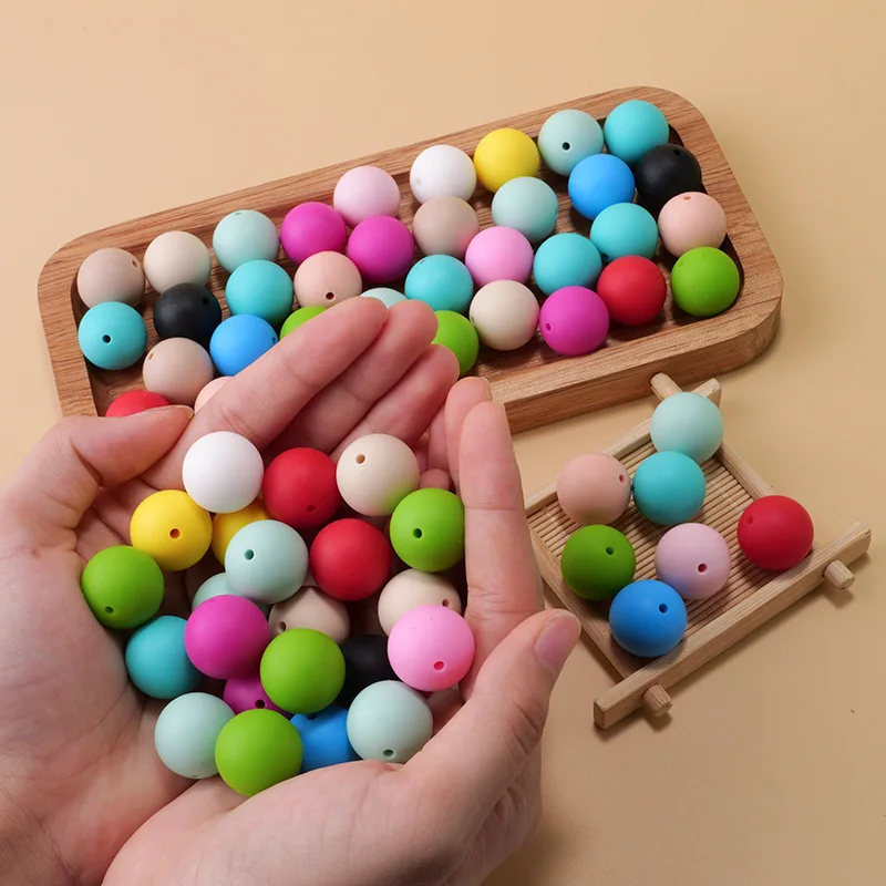 12mm Wholesale Custom Silicone Focal Beads For Pen Making Baby Chew Loose Silicone Charms Beads Diy Beads shoes for pen