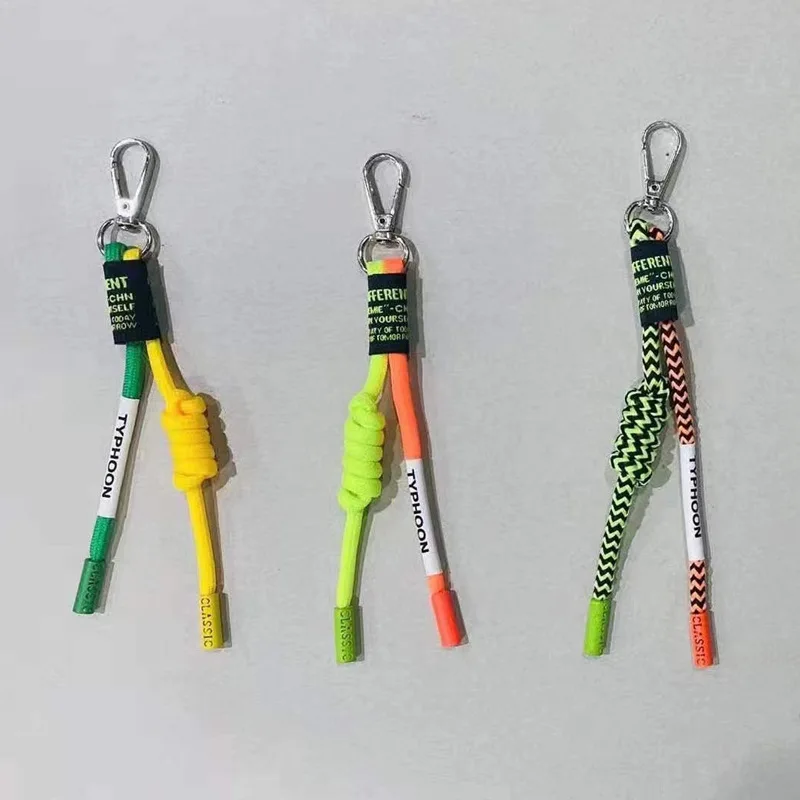 Mobile Phone Lanyard Short Fashion Fluorescent Lanyard Bag Personalized Lanyard rope phone strap