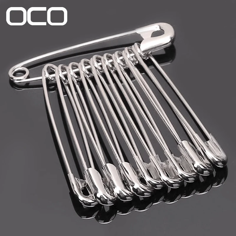 Factory custom Diy Sewing Tools Accessory Gold Safety Pins Stainless Steel Needles Silver Safety Pin