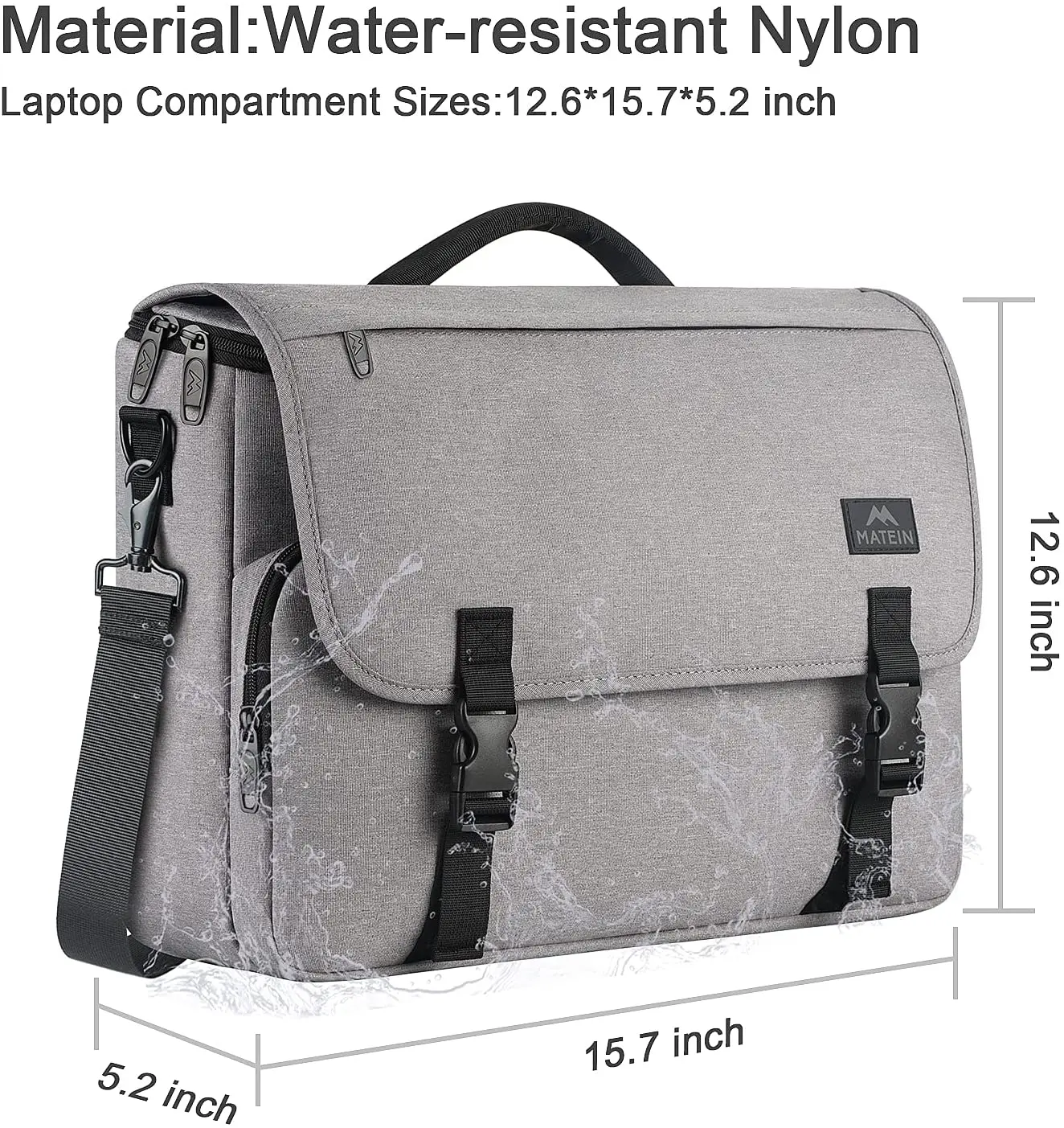 Wholesale custom trendy Business Briefcase Men Casual Laptop Bags Nylon shoulder Crossbody Messenger