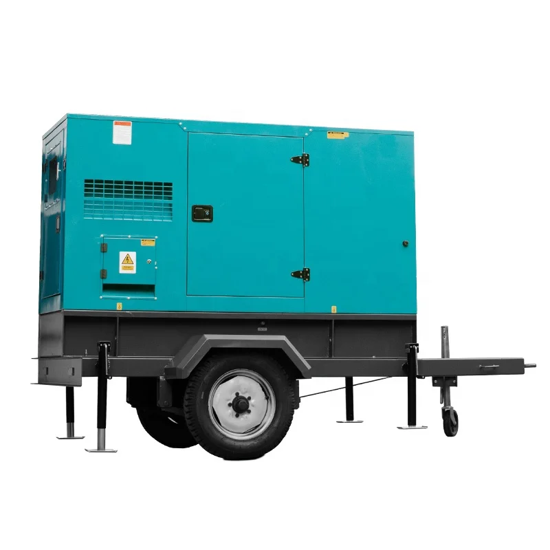 10kw trailer generator power by UK engine single phase or three phase