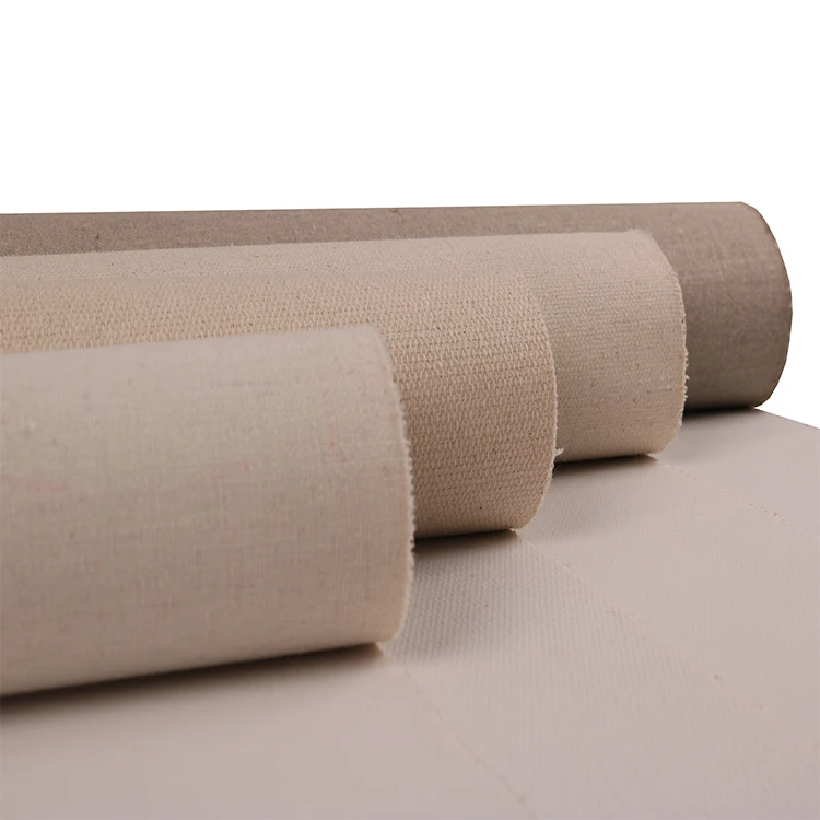 Factory Wholesale High Quality 280g 100% Pure Cotton Canvas For Oil Acrylic and Watercolor Use