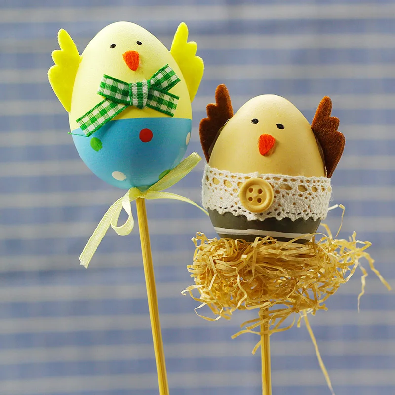
Factory DIY Easter Egg Cute Chick Bunny Decoration for party decoration holiday gifts 