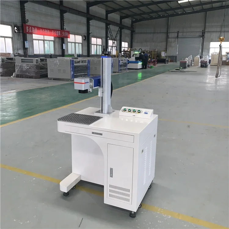 Hot Sale Wholesale 20W 30W 50W Table Fiber Laser  Marking Machine For Metal