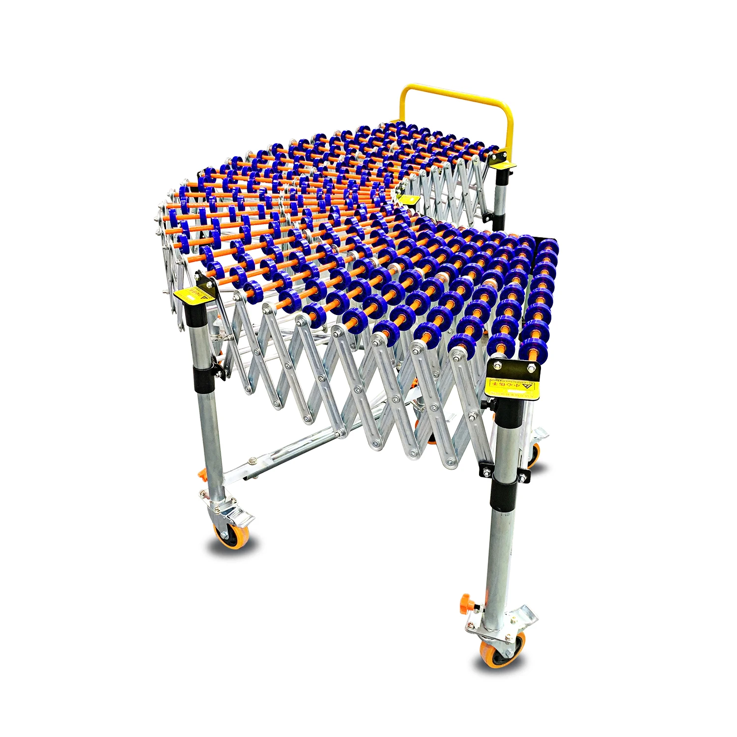 Factory Support Directly Flexible Gravity Fold  Extendable Roller Conveyor Production Line