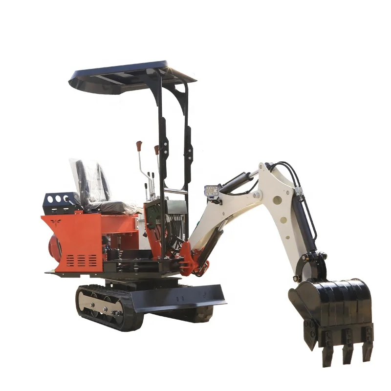Flexible 0.9ton mini digger excavator for small jobs