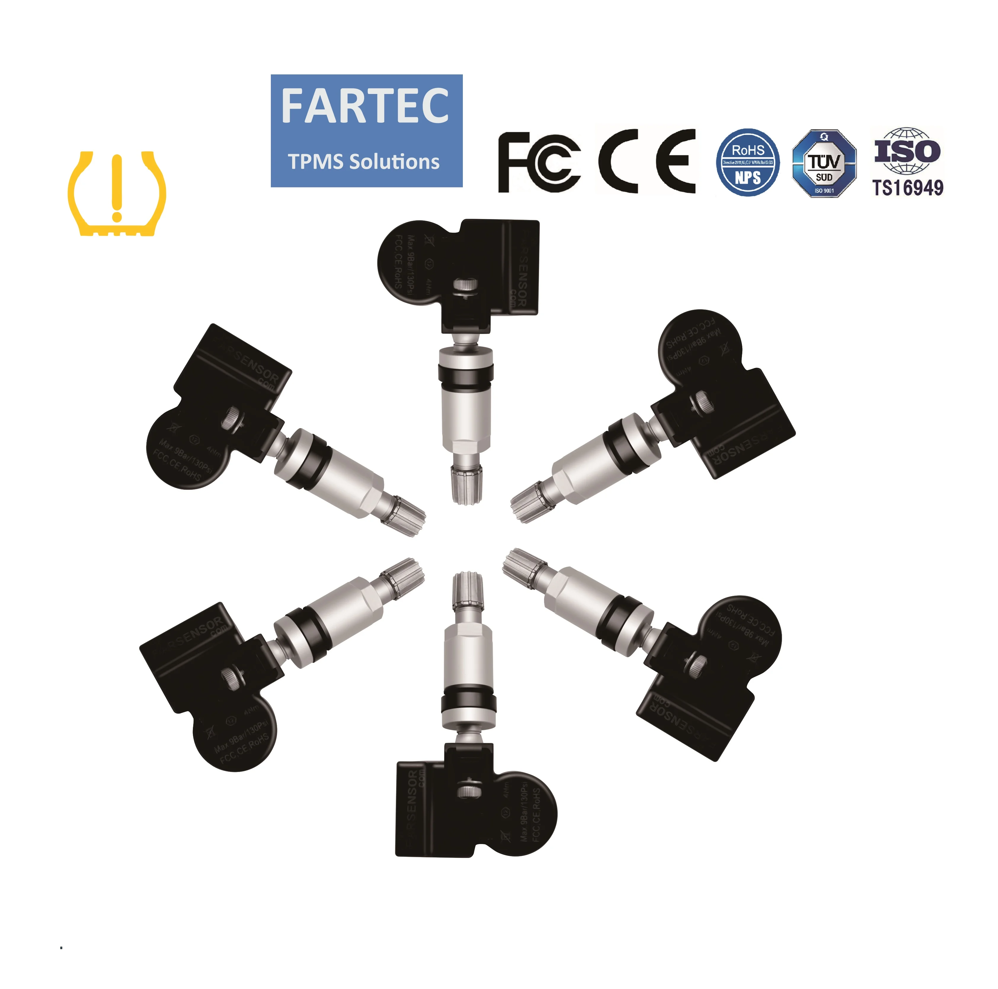 315 и 433 МГц 2 в 1 аналог датчика tpms autl программируемый универсальный датчик давления шинах