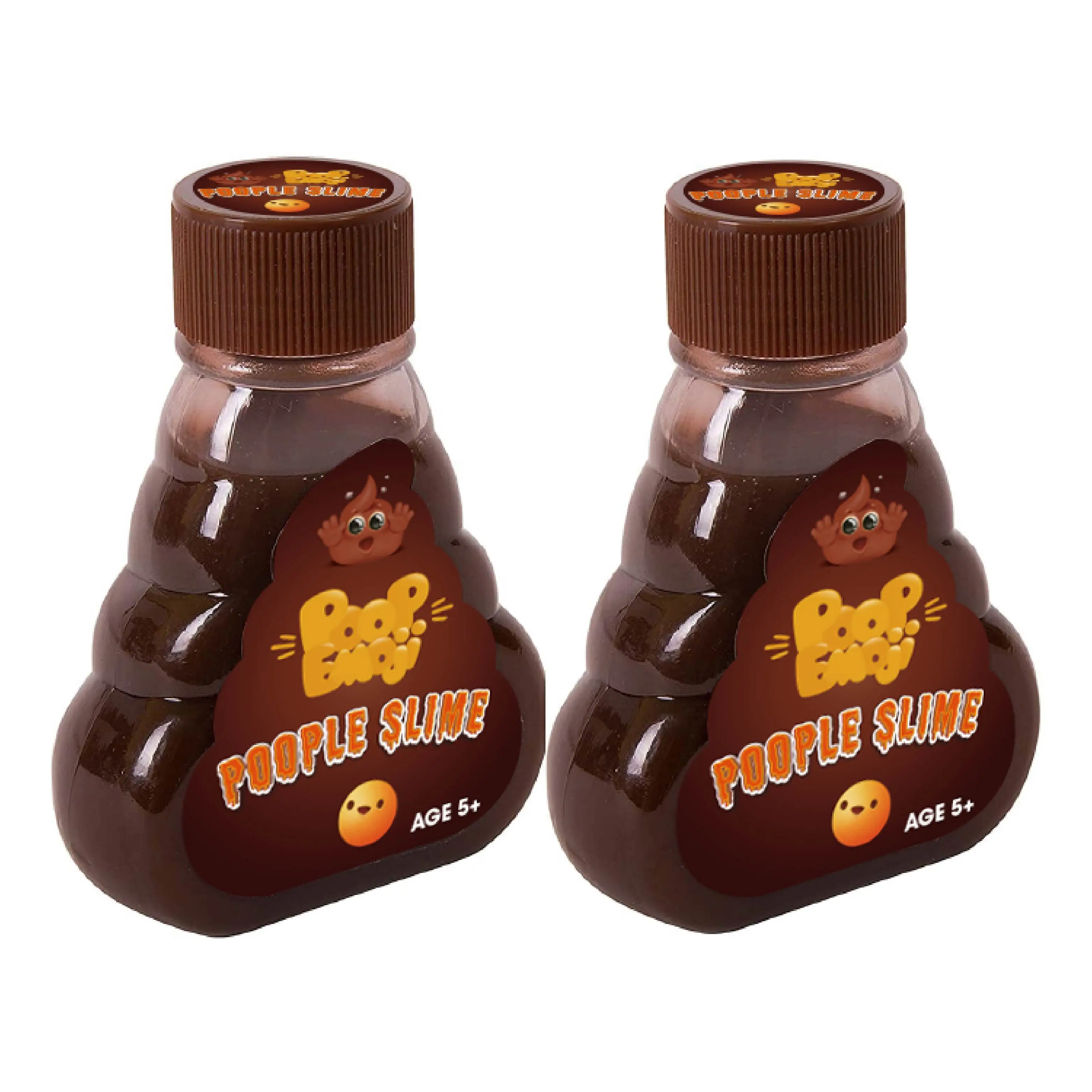 Slime Suppliers Eco Friendly  Poo Slime For Joking Funny Poop Super Cool Colorful Liquid Jelly Slime