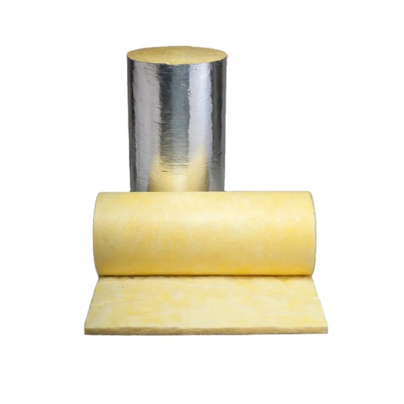 Air Conditioning Fiberglass Wool Insulation Blanket Glass wool Roll heat insulation materials