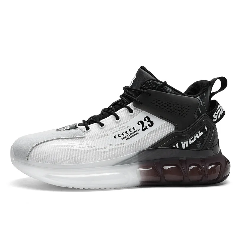 Popular soft shoes men basketball shoes sneakers street basketball shoes men