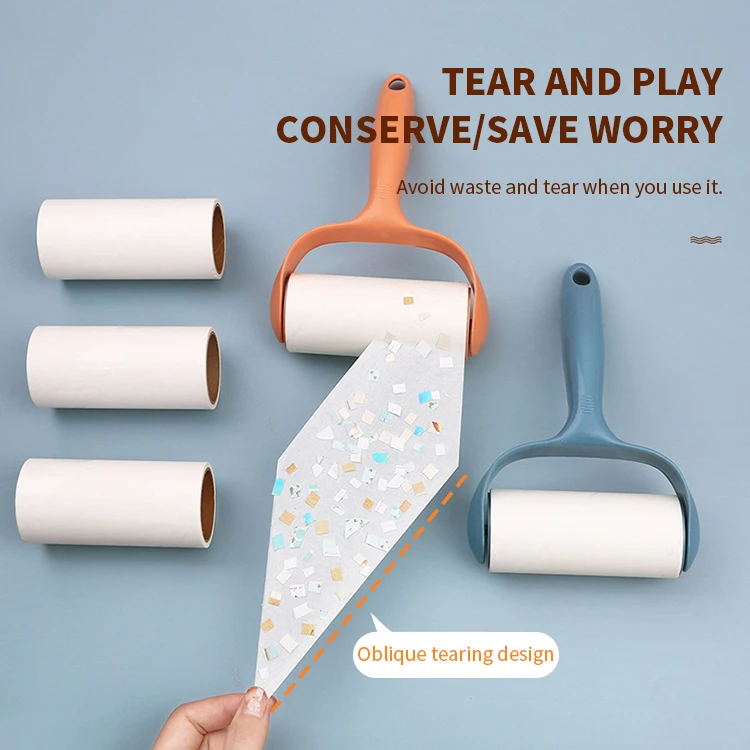 Hot Sale Reusable Hair Remover Roller for Pets Dog Cat Dust Clothes Carpet Portable Durable Lint Roller
