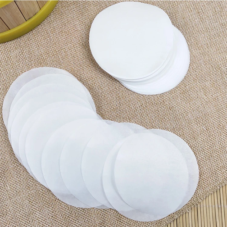 
8 inch steamer liners perforated parchment paper sheets 