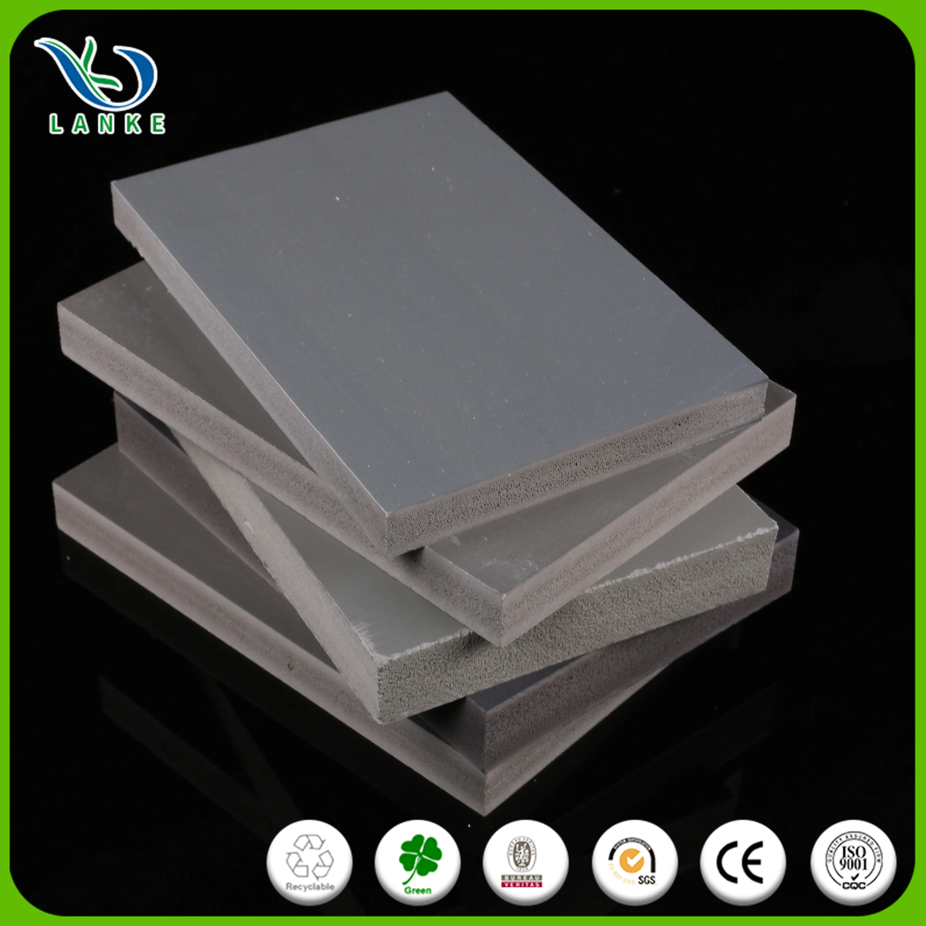 China factory direct selling pvc formwork can use 30 times pvc formwork