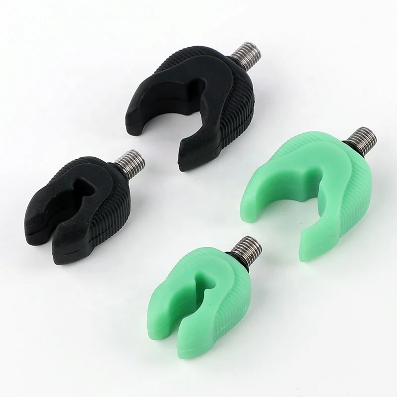 Luminous rubber Fishing Rod Rest Butt Rest Head Gripper Grips Fishing Rod Holder Fishing Tackle Tools