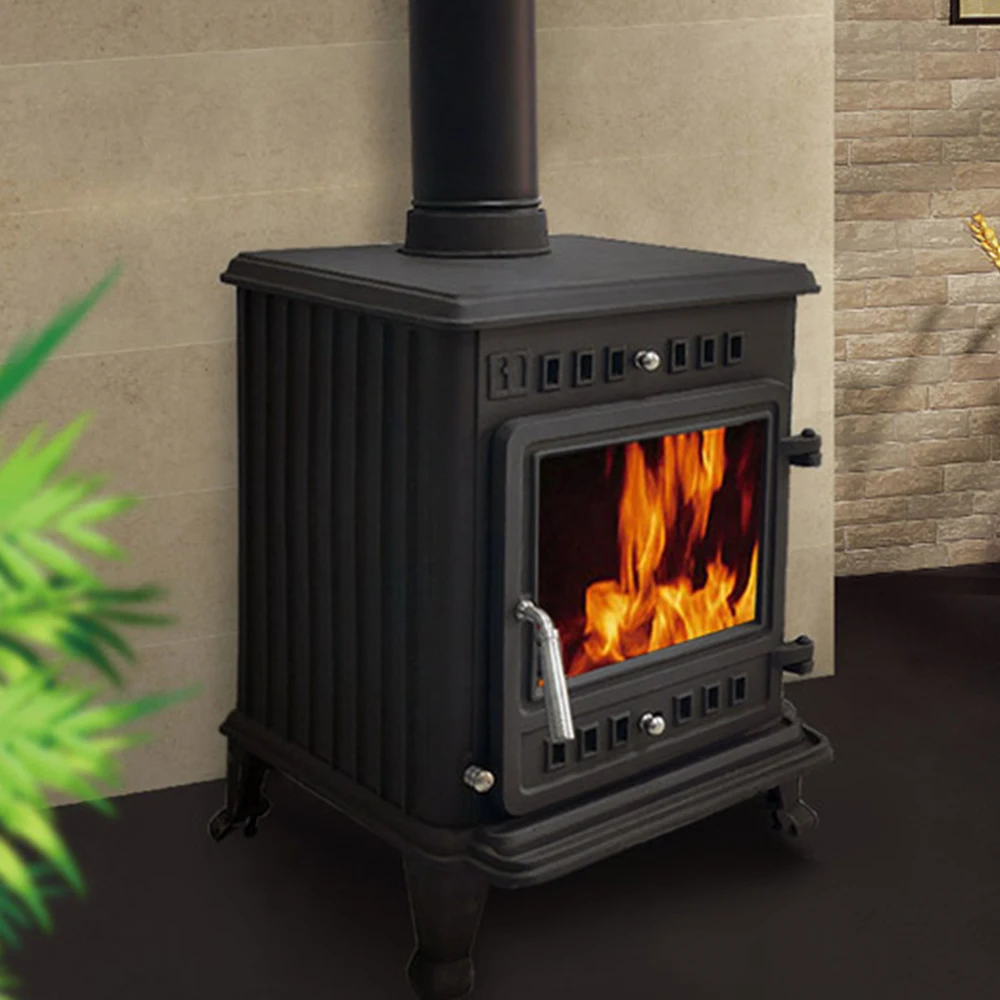 Europe modern designing Indoor wood burning stove for home heating wood fire place