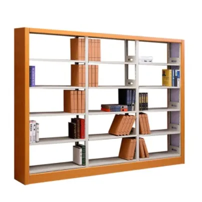 Furniture manufacturer wholesale bookshelves steel furniture library bookcase metal book shelf estante para libros