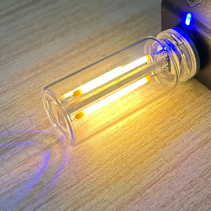 Новый USB ночник с сенсорным управлением прикроватная Автомобильная атмосферная лампа керамическая светодиодная стеклянная бутылка романтическая мини