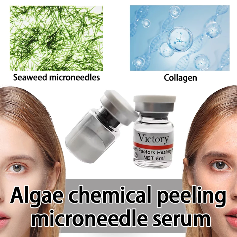 Epidermal Growth Factors Healing Power Human Korea Like For Post Algae Chemical Peel Microneedling Micro Needling Serum
