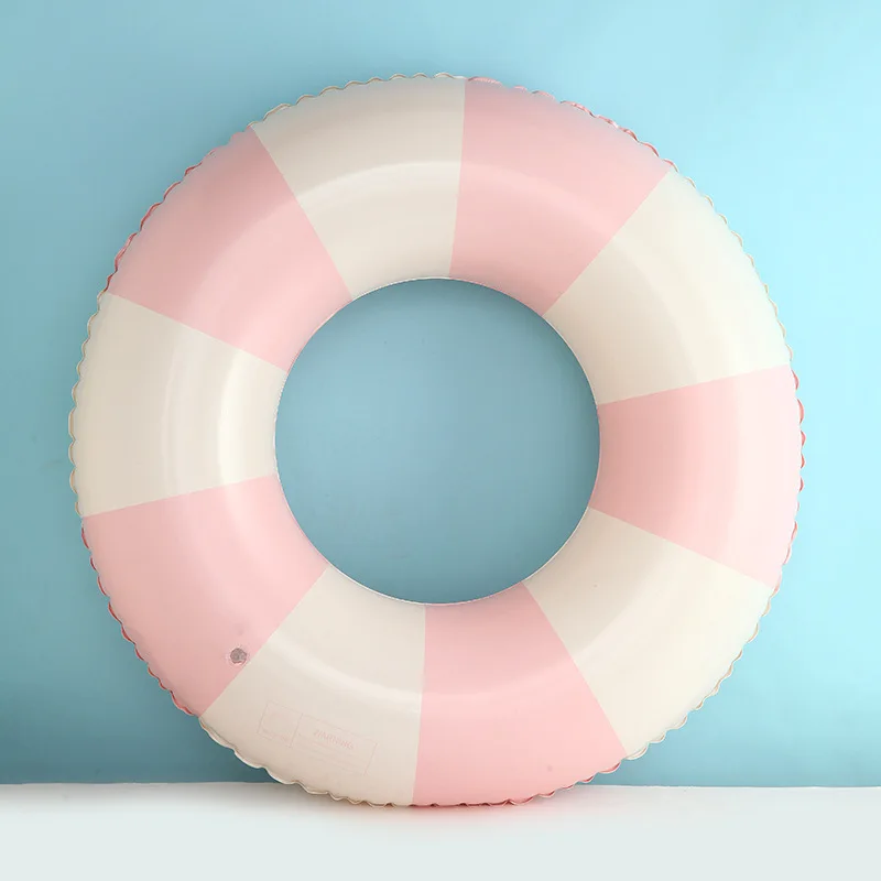 factory Striped model with handle children adult swimming ring underarm swimming ring