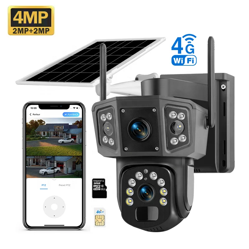 Водонепроницаемая камера видеонаблюдения V380