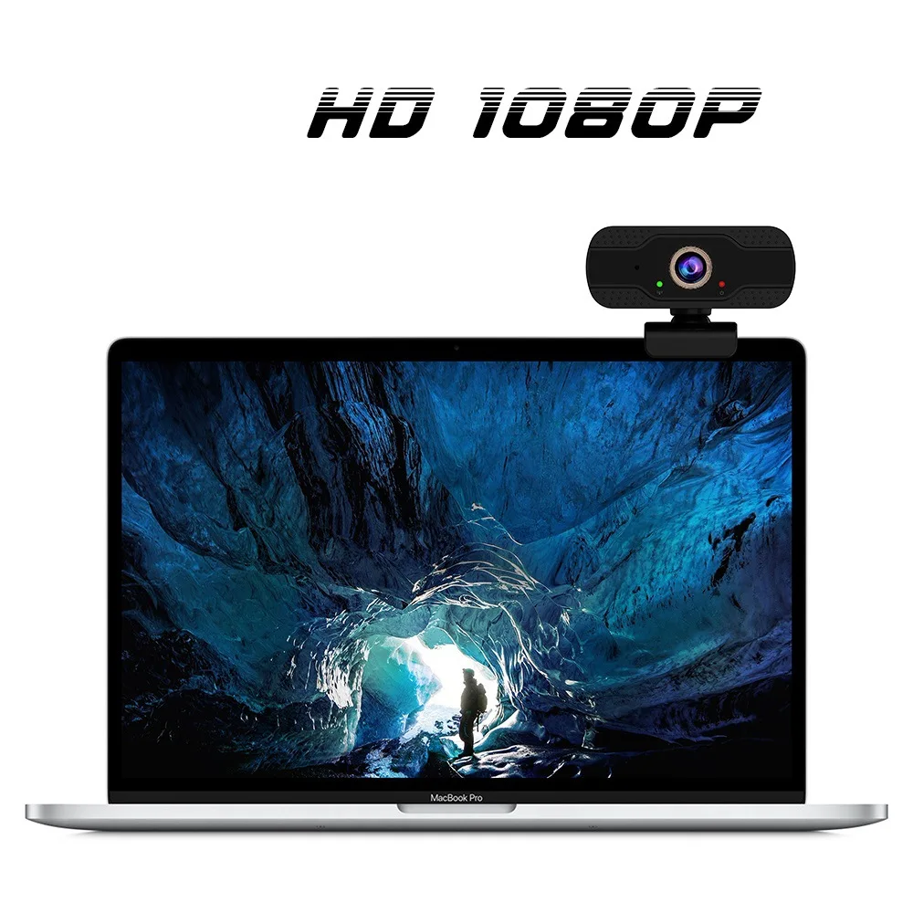 H8 1080p HD 360 градусов камера для ПК веб-камера с микрофоном Штатив ноутбука