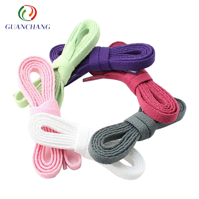 Pantone color 45 Inch  Colored Flat Athletic Shoe Laces Child Adult Sports Shoes Lazy Casual Shoe Lace