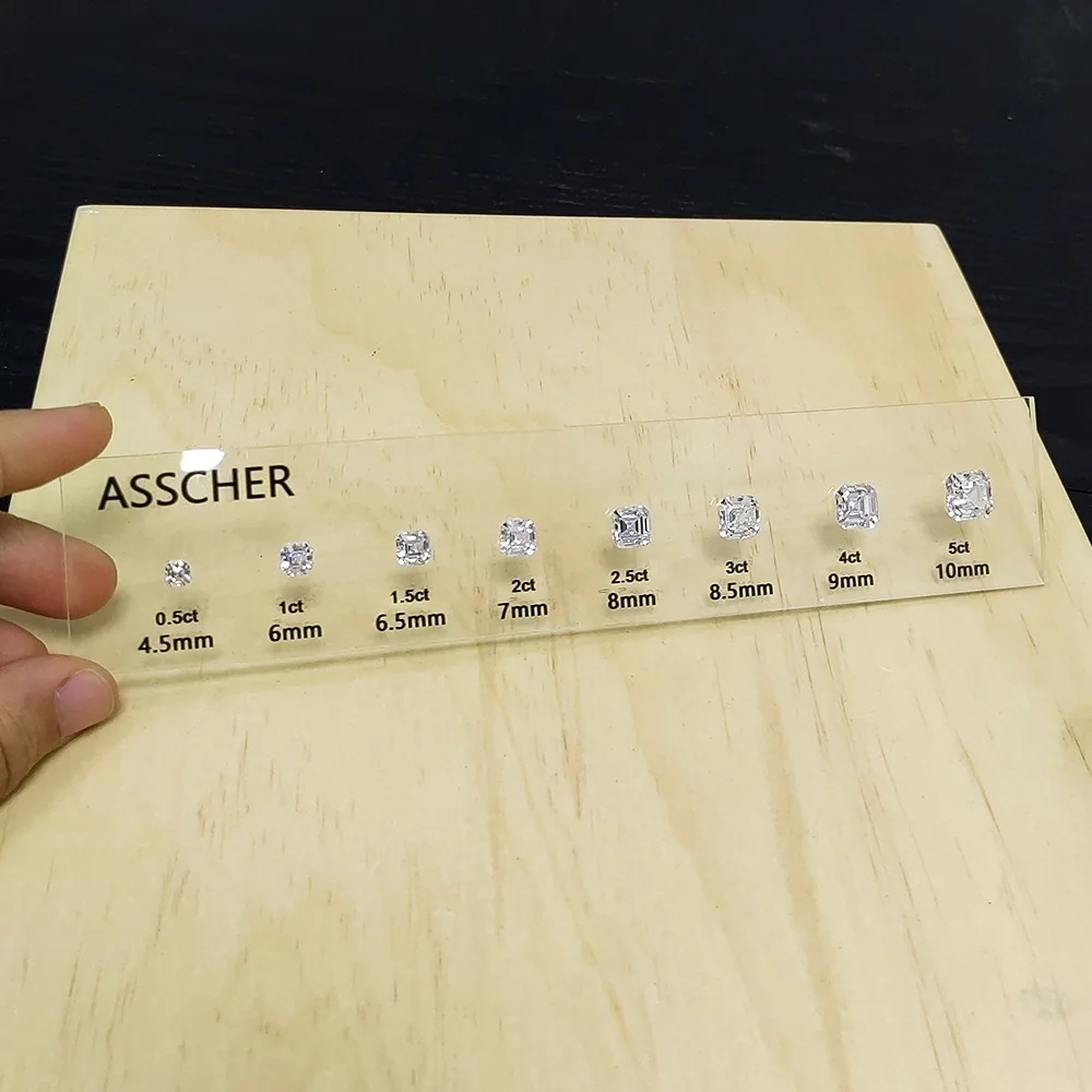 gemstone chart zircon size set sample diamond chart jewellery stone size template for jewelry