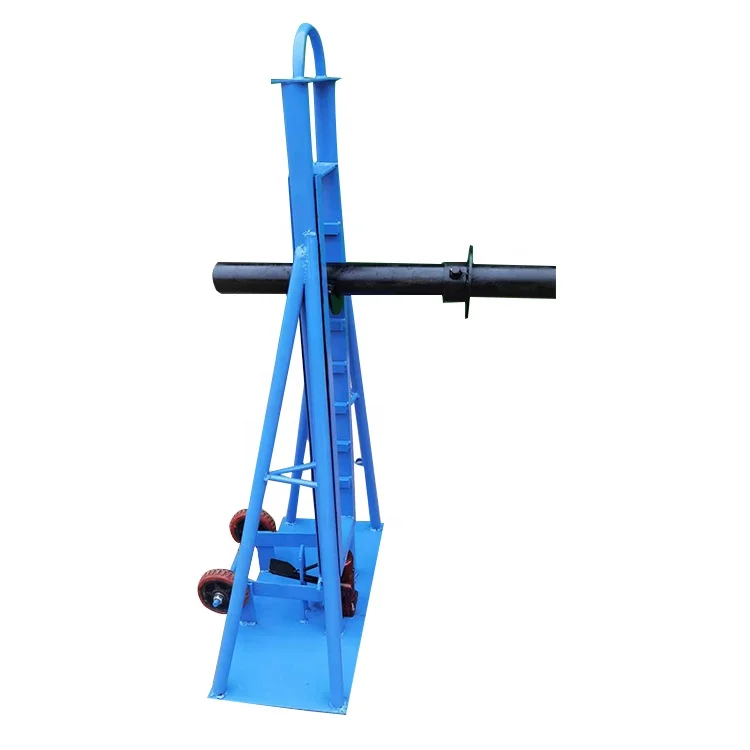 Electrical cable drum jack10 ton hydraulic cable reel jack stand 5 ton cable drum stand