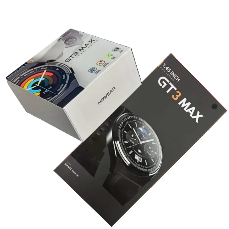 Gt3 Max Smart Watch 1.45Inch Tracker Waterproof Gt3 Pro Max Ai Voice Assistant Smartwatch Gt3 Max Watch Reloj Inteligente
