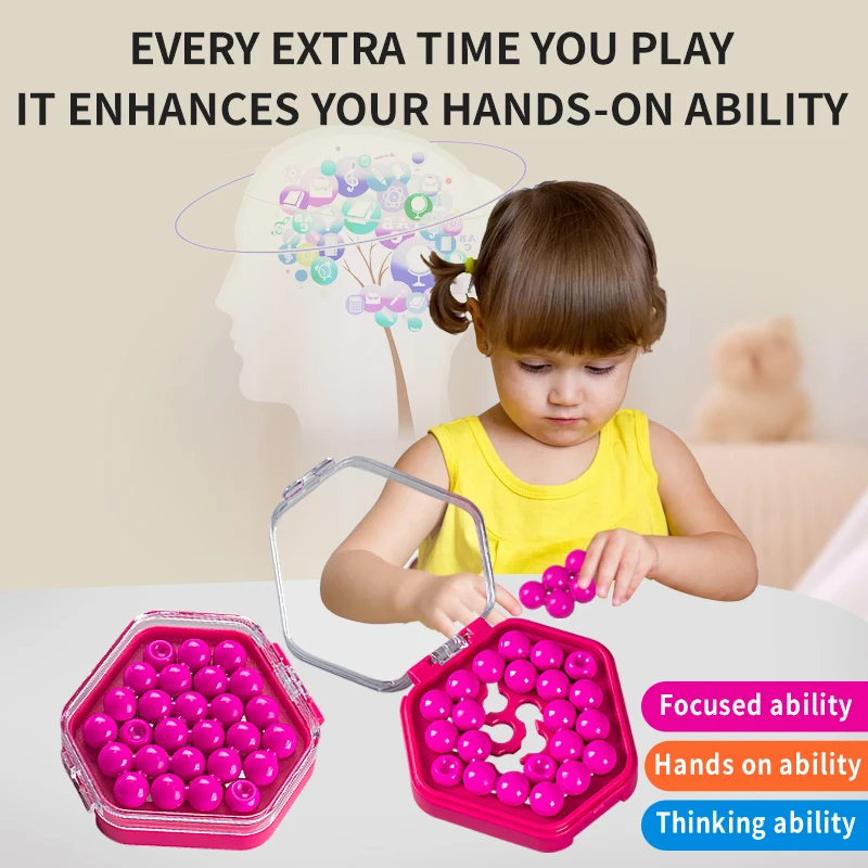 Intellect Ball Puzzle Game Wisdom Battle Intelligence Game Educational Toy For Kids Toys