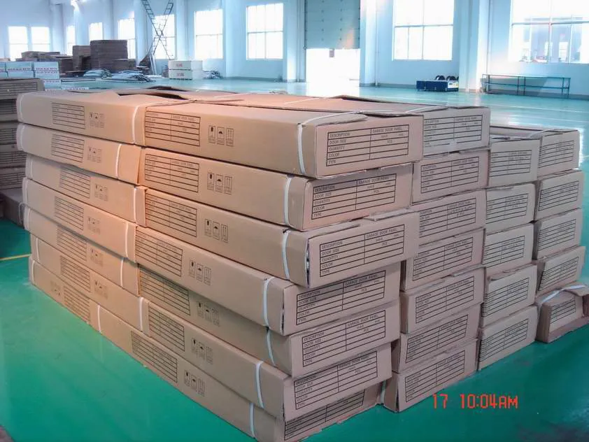 Elegant Foamed Garage Door With PVC Windows Inserts