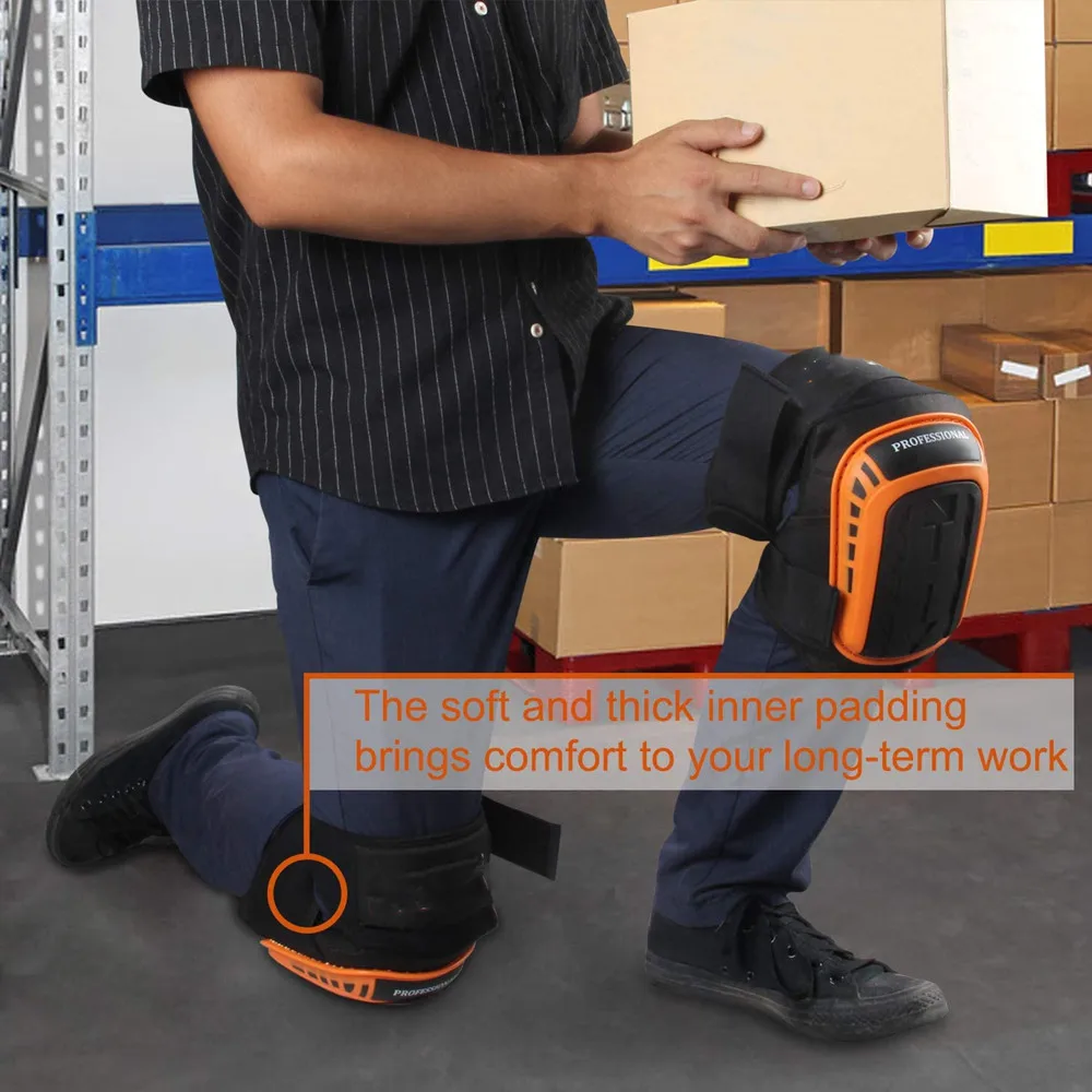 2023 Manufacturers direct OEM knee guard heavy workers knee guard The cheapest Gel pads for flooring clean Gel knee pads