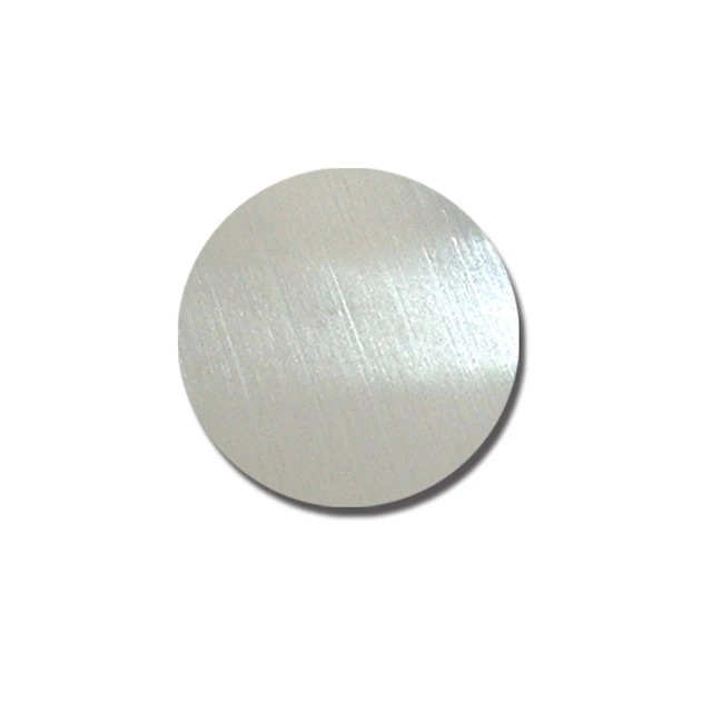 China OEM sheet metal laser cutting stamping anodized aluminum blanks round square brushed aluminum sheet metal disc