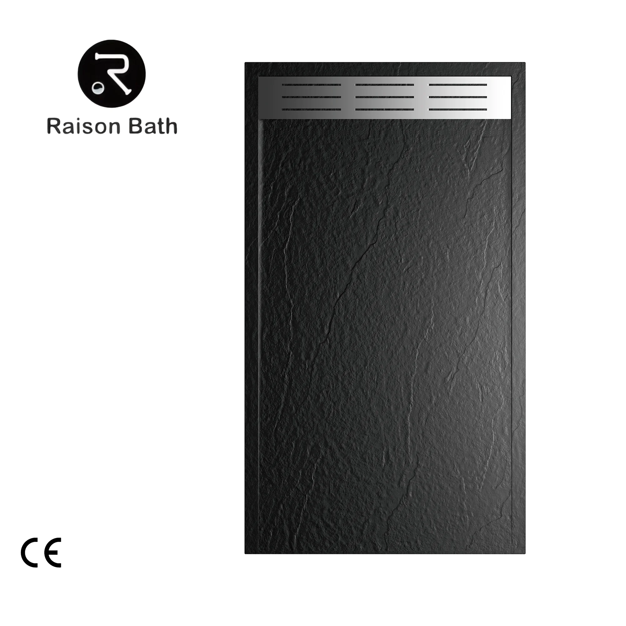 European style resin stone shower tray can be customized size body material variety of shower pan