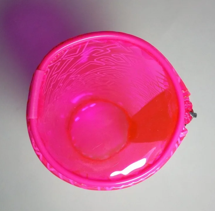 Colorful PVC Pencil Case Transparent PVC Pencil Bag Cases Cosmetic Bags Fluorescent