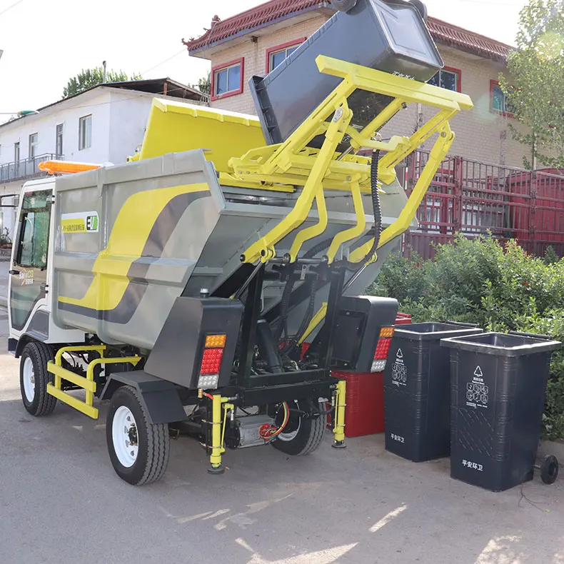New 4*2 Compaction Garbage Compactor Truck Refuse Compression Collector Vehicle
