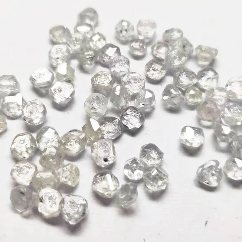 Hot Sale Lab-created Lab grown Diamond Rough 3EX Cutting 0.6-0.8Carat Small Size Synthetic CVD HPHT Diamond